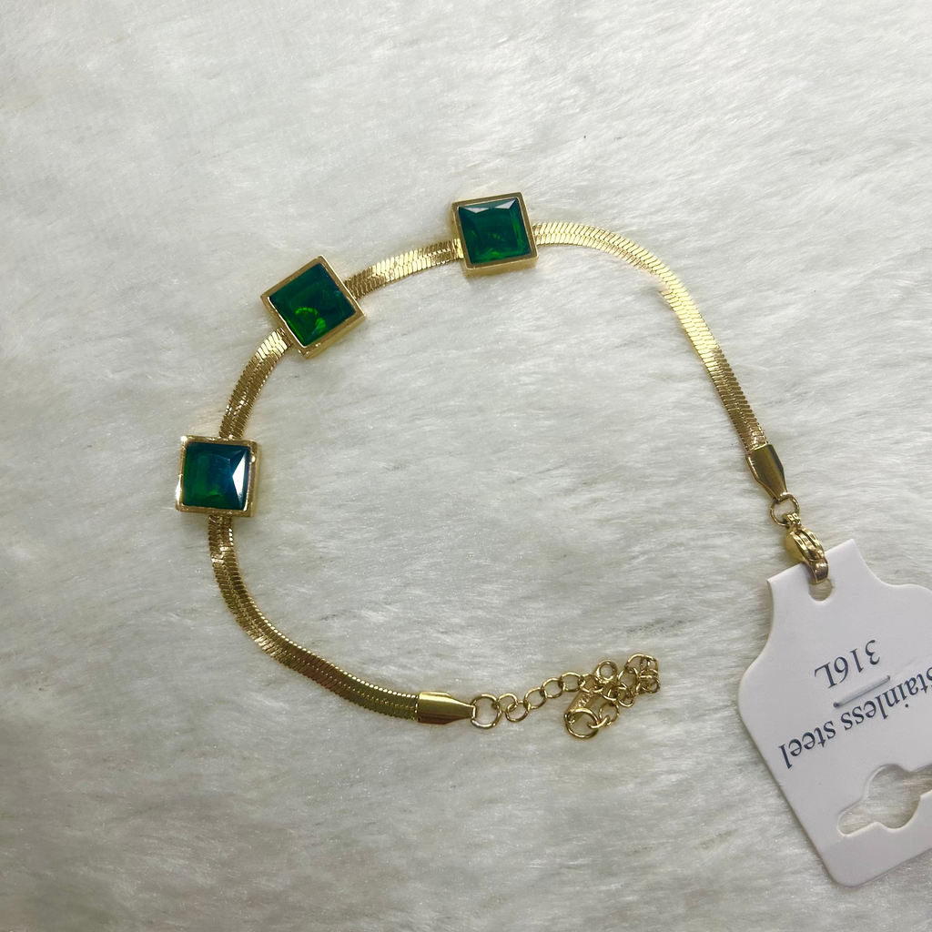 The Green Gem Bracelet