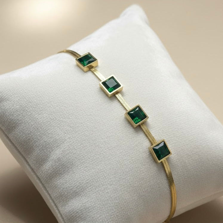 The Green Gem Bracelet