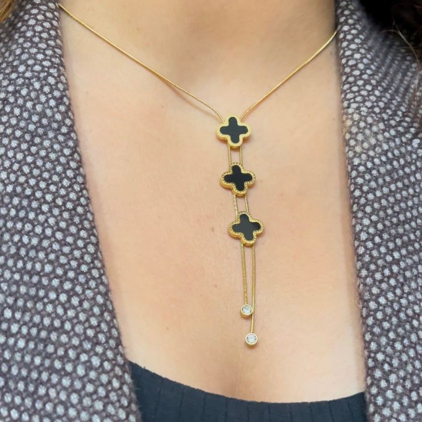 Triple Clover Locket