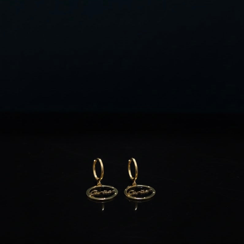 The Golden Script Hoops