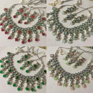The Royal Pastel Gala Set  (multi-colored stone sets)