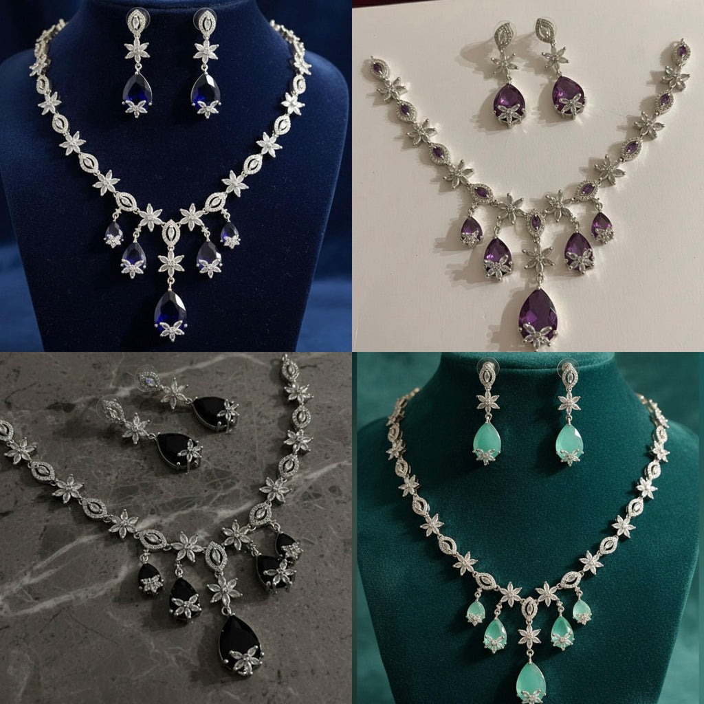 The Crystal Zarkon Teardrop Set