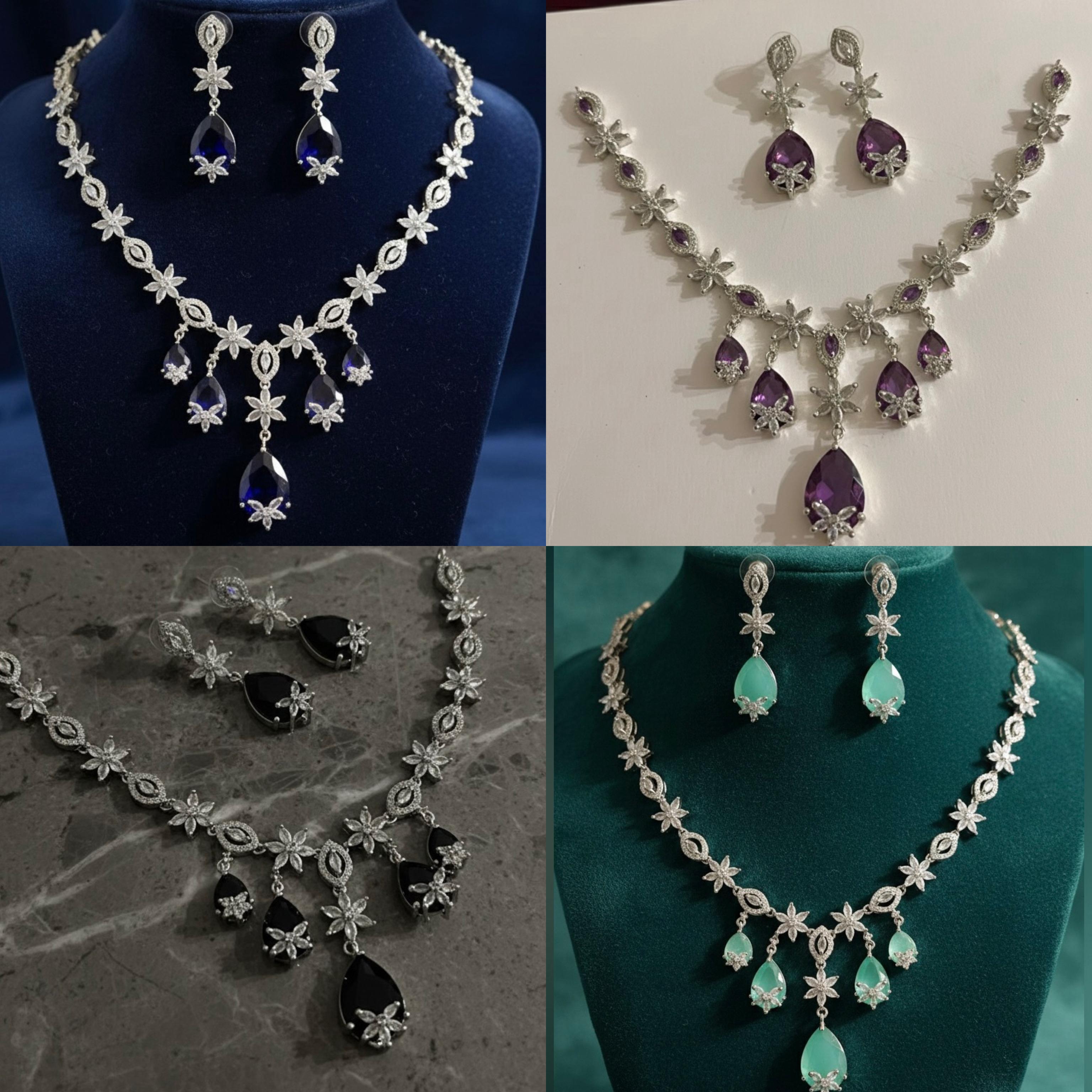 The Crystal Zarkon Teardrop Set