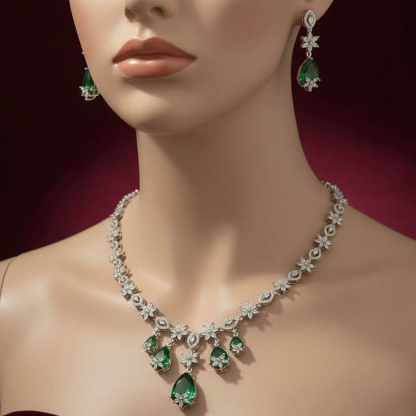 The Crystal Zarkon Teardrop Set