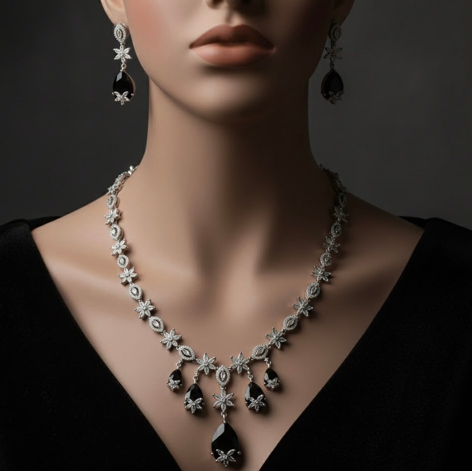 The Crystal Zarkon Teardrop Set