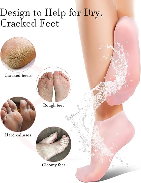 Silicone Socks For Dry Feet