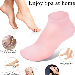Silicone Socks For Dry Feet